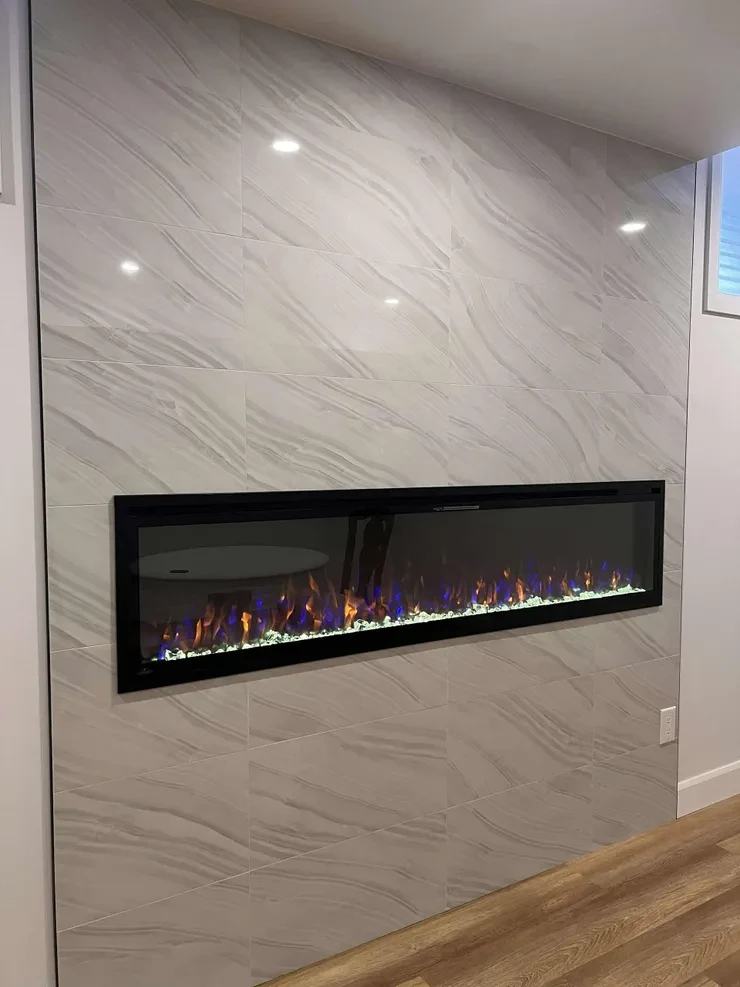 Fireplace renovation