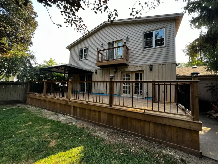 Deck renovation